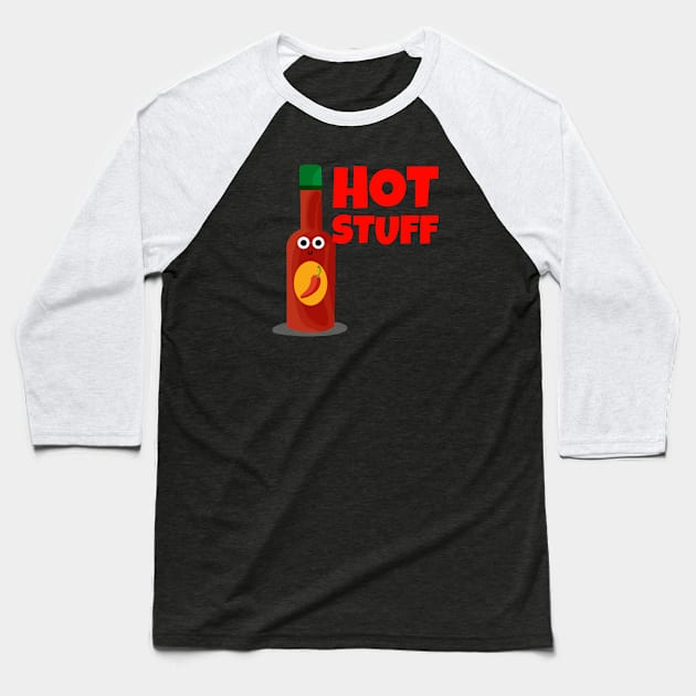 Hot Stuff Baseball T-Shirt by ricricswert